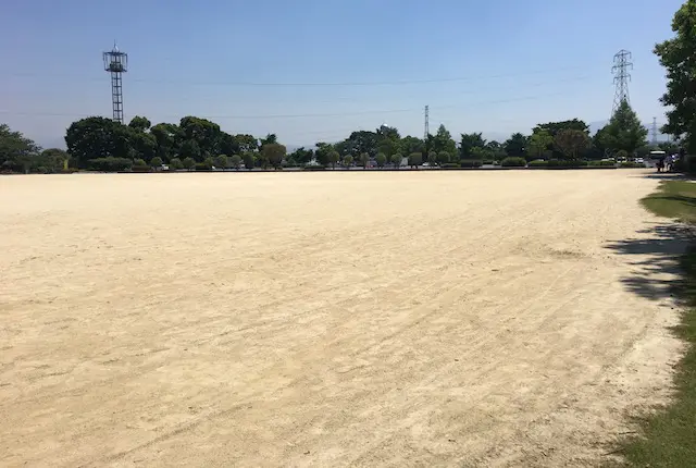 熊本県民総合運動公園のA多目的グラウンド