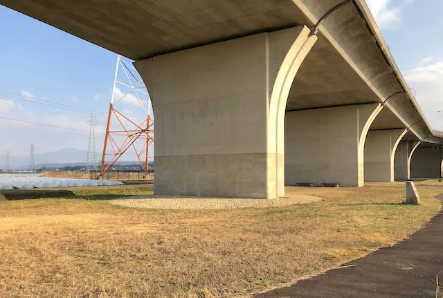 みらい大橋公園の梅ノ木遺跡