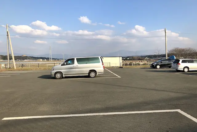 みらい大橋公園の駐車場