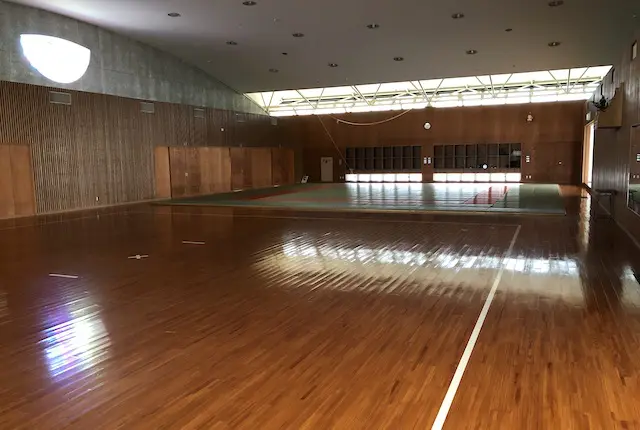 大矢野総合体育館の武道場