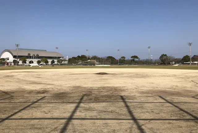 大矢野総合スポーツ公園のグラウンド