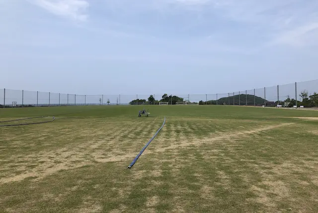 麟泉運動公園のグラウンド