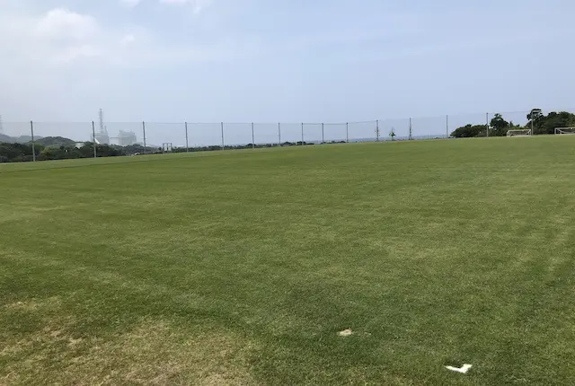 麟泉運動公園のサッカー場