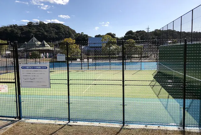 エコパーク水俣の壁打ちコート