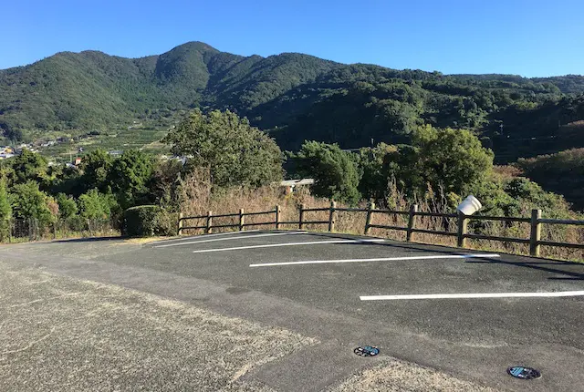 げんやま展望公園の駐車場