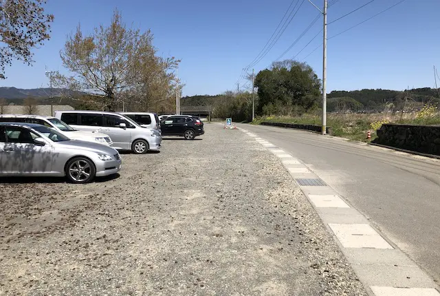 人吉市第一市民運動広場の駐車場