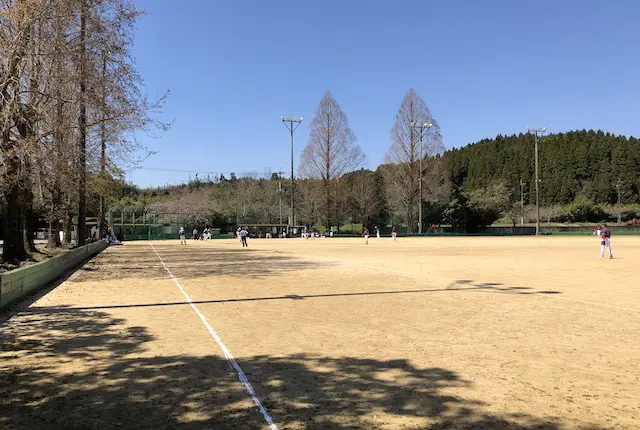 人吉市第一市民運動広場のソフトボール場