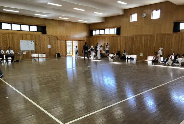 北部武道館の剣道場