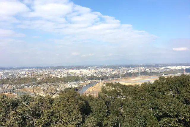 神園山展望所からの眺め