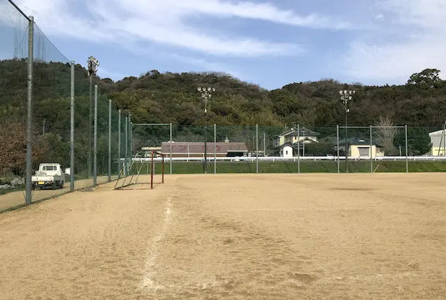 緑川グラウンドのサッカー場