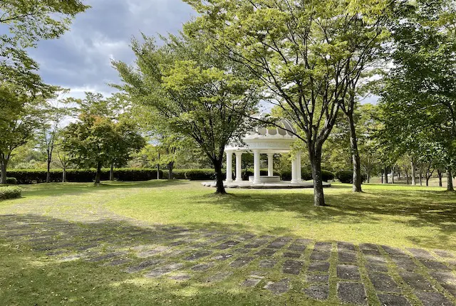 七北田公園の西洋東屋