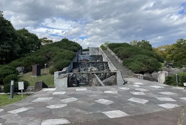 七北田公園の湧水山