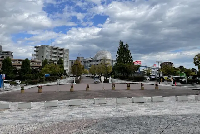 七北田公園の駐車場