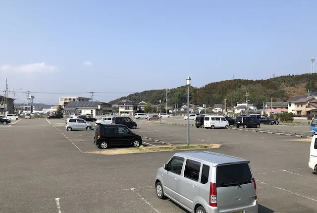 大矢崎緑地公園の駐車場