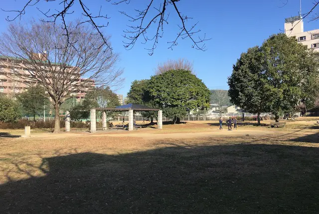 坪井中央公園の広場