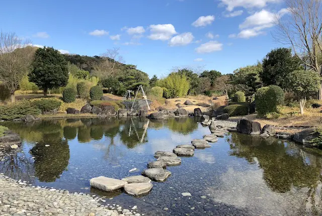 エコパーク水俣竹林園の池