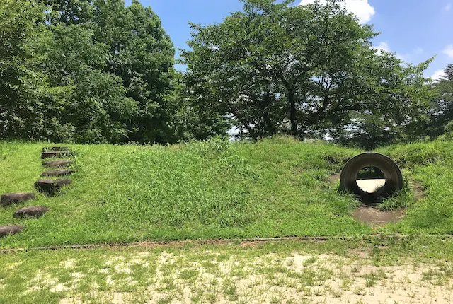 合志市中央運動公園の土管