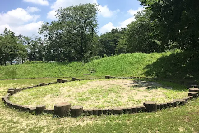 合志市中央運動公園の砂場