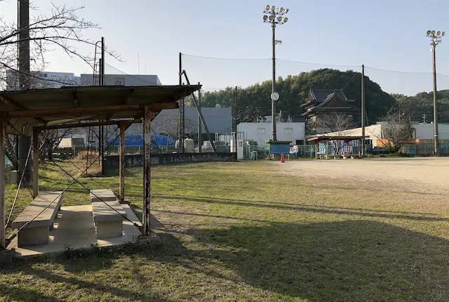 緑川地区農村運動広場の野球場