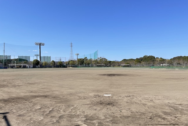 生目の杜運動公園の多目的グラウンドA