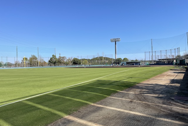 生目の杜運動公園の第二野球場