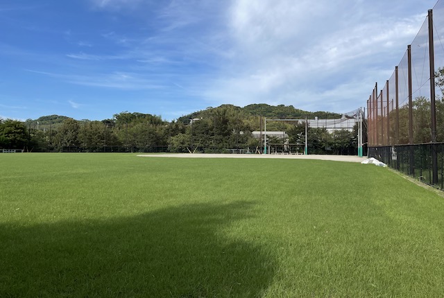 上月隈中央公園の第一野球場