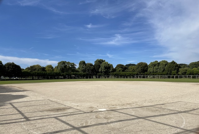 上月隈中央公園の第二野球場