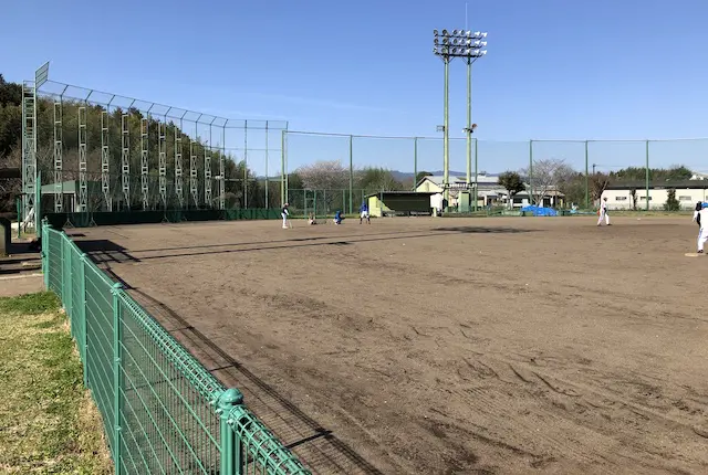 錦町国体記念球場の内野