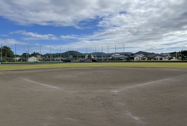 知覧平和公園の野球場