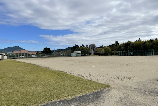 知覧平和公園のサッカー場