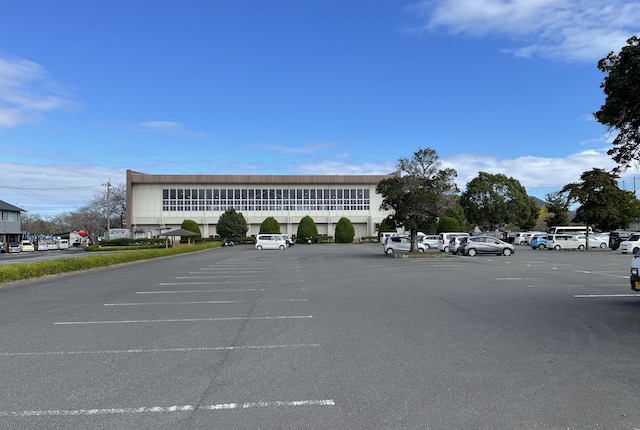 知覧平和公園の駐車場