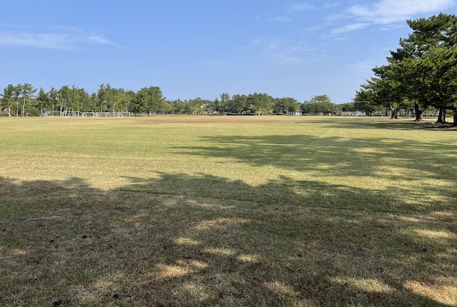 吹上浜海浜公園の運動広場