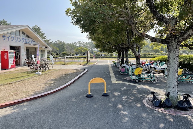 吹上浜海浜公園のサイクリングセンター