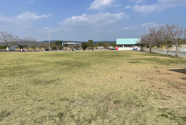 東市来総合運動公園の中央広場