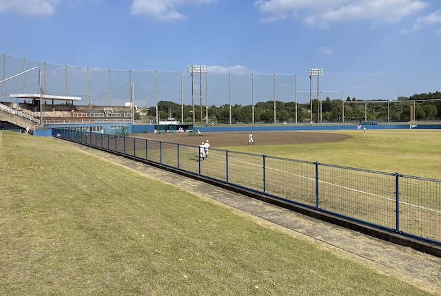 伊集院総合運動公園の野球場