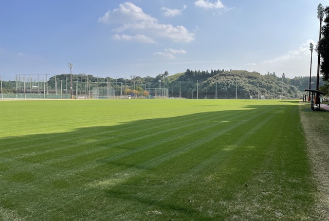 伊集院総合運動公園のサッカー場