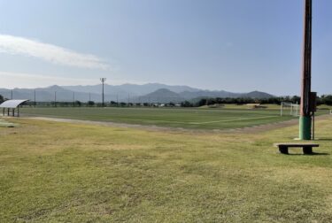 桷志田サッカー競技場（鹿児島県南さつま市）