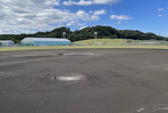 清武総合運動公園の多目的グラウンド