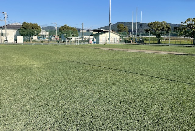 益城町民グラウンドのミニサッカー場