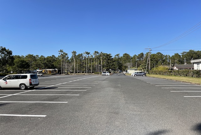 志布志運動公園の駐車場