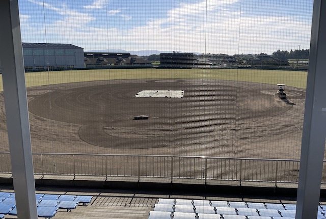 串良平和公園の野球場