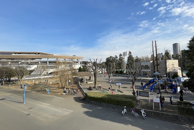 等々力緑地の児童公園