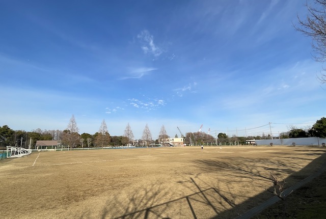 等々力緑地の多目的広場