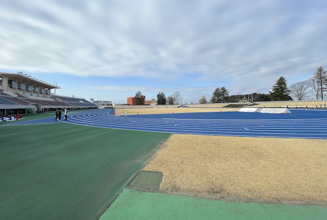 栃木県総合運動公園の第2陸上競技場