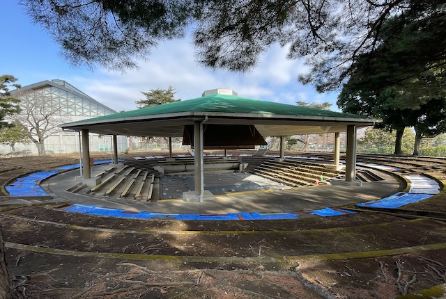 栃木県総合運動公園の相撲場