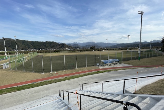 熊本甲佐総合運動公園の野球場