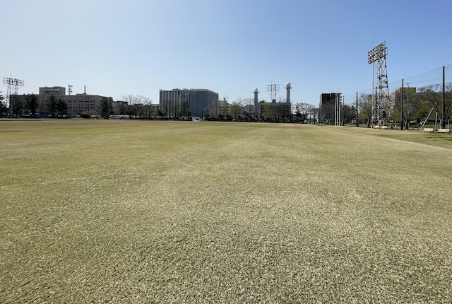 八橋運動公園の健康広場