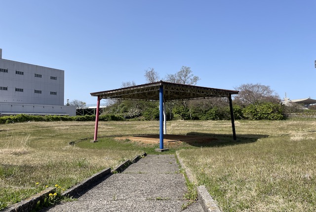 八橋運動公園の相撲場