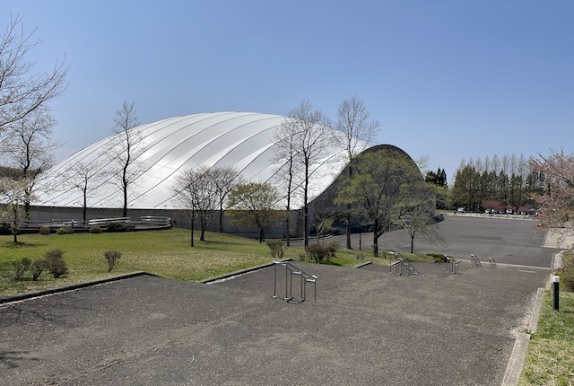 秋田県立中央公園のスカイドーム