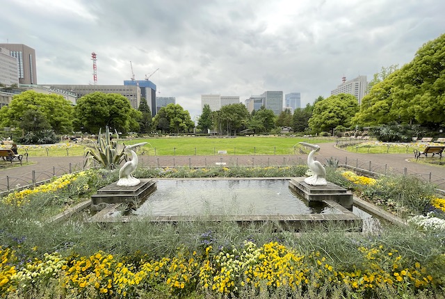 日比谷公園の第一花壇